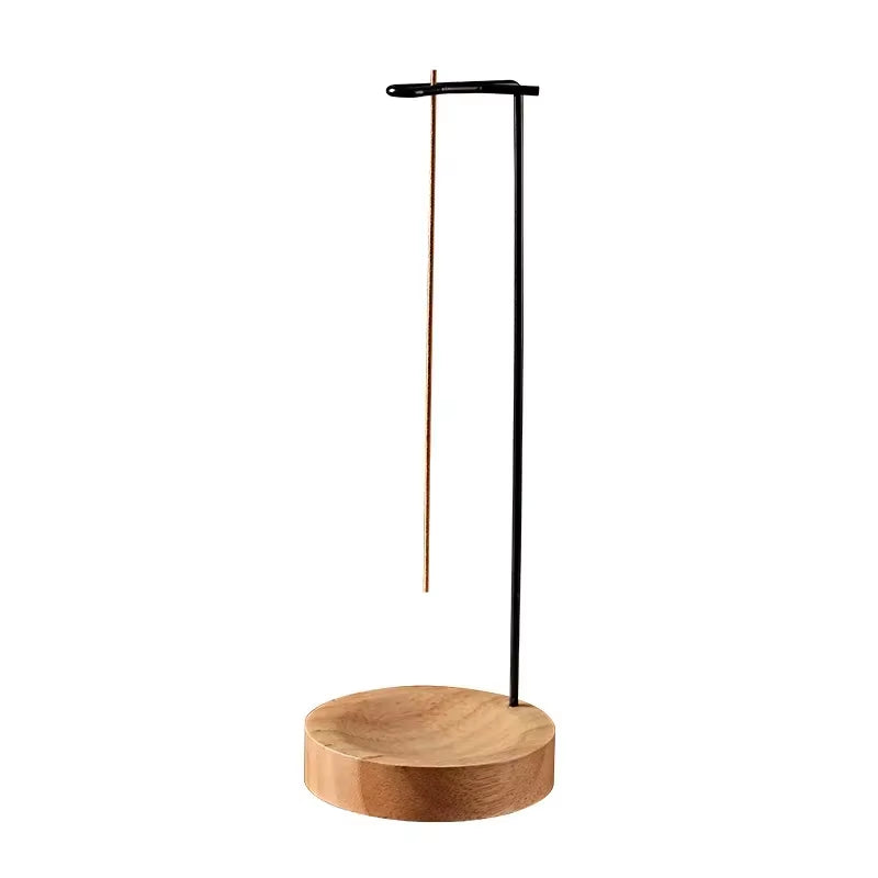 ZenFlow™ | Creative Upside-Down Incense Burner & Wooden Ash Tray