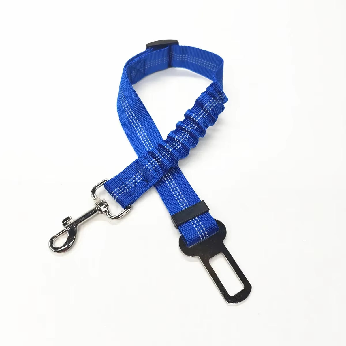 Adjustable Pet Car Seat Belt and Harness for Dogs and Cats - Safety Clip and Traction Lead Accessories