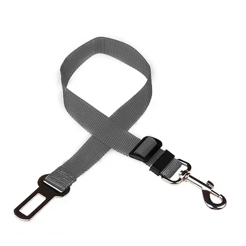 Adjustable Pet Car Seat Belt and Harness for Dogs and Cats - Safety Clip and Traction Lead Accessories