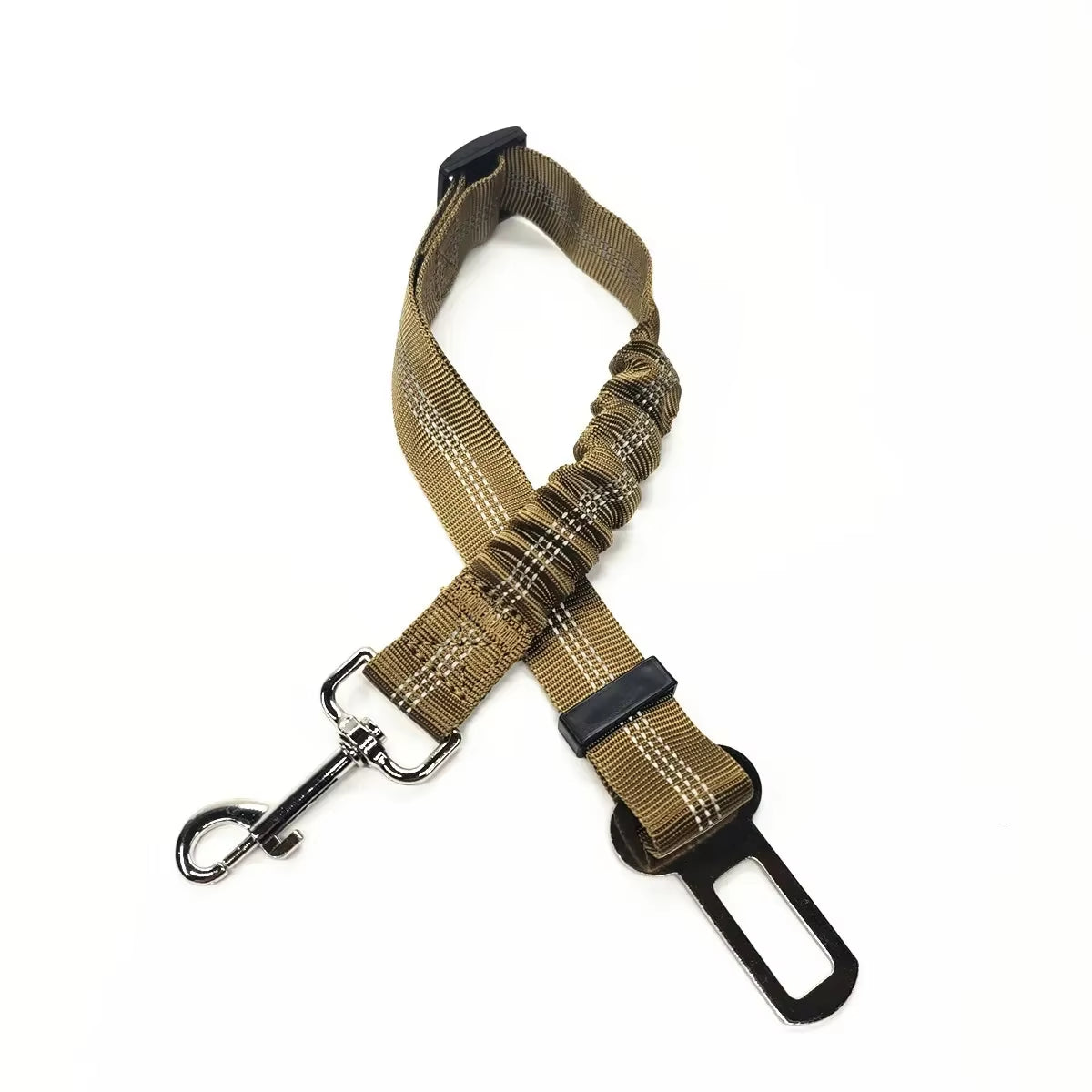 Adjustable Pet Car Seat Belt and Harness for Dogs and Cats - Safety Clip and Traction Lead Accessories