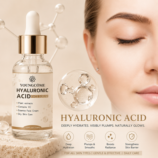 Korean Hyaluronic Acid Deep Hydration Essence | Plumping & Anti-Aging Facial Serum