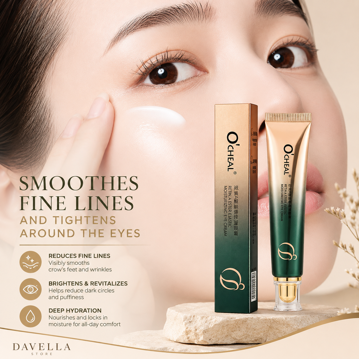 Hyaluronic Eye Cream | Dark Circle & Puffiness Repair