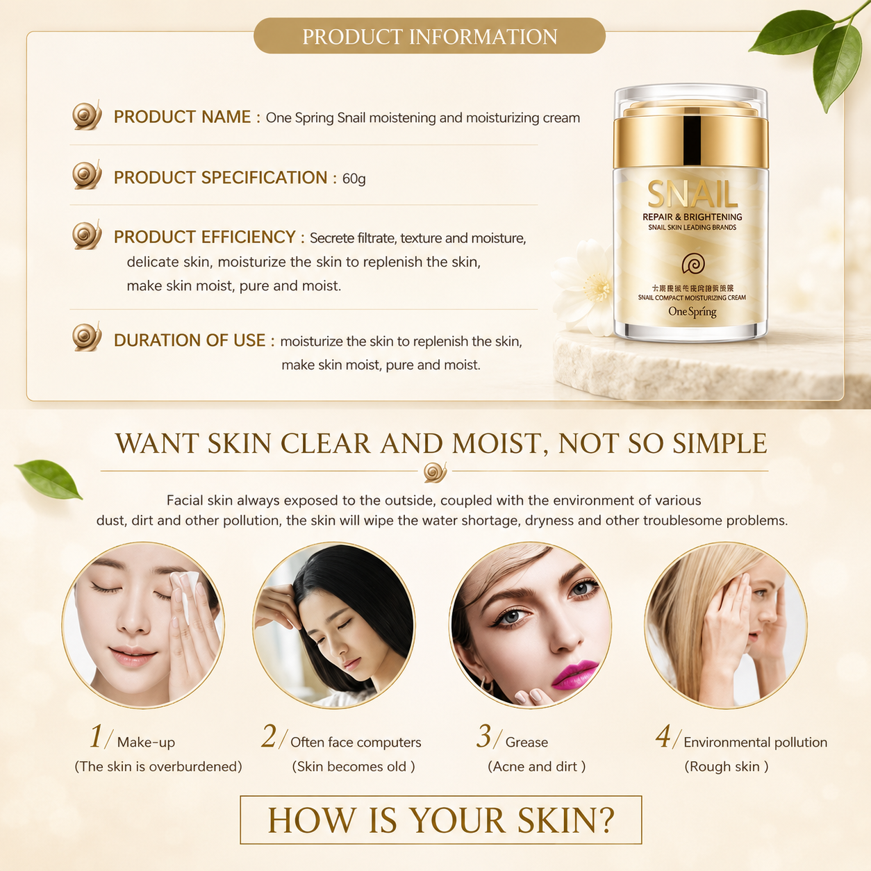 Davella Snail Collagen Renewal Set | Anti-Aging Face & Eye Care System