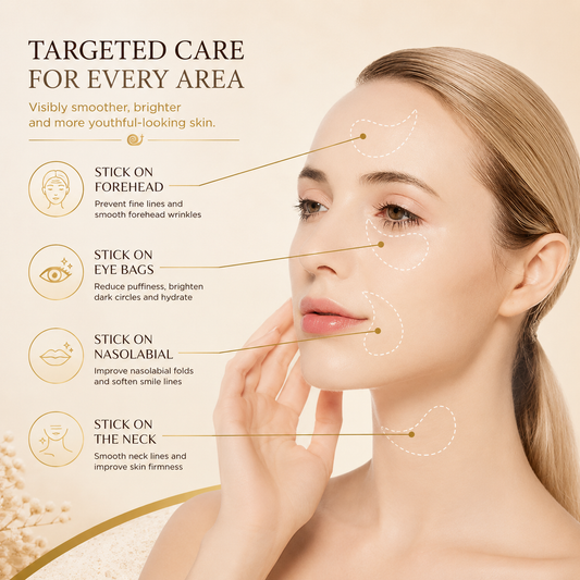 60-Piece Seaweed & Hyaluronic Acid Eye Masks – Instantly Hydrate, Brighten & Depuff
