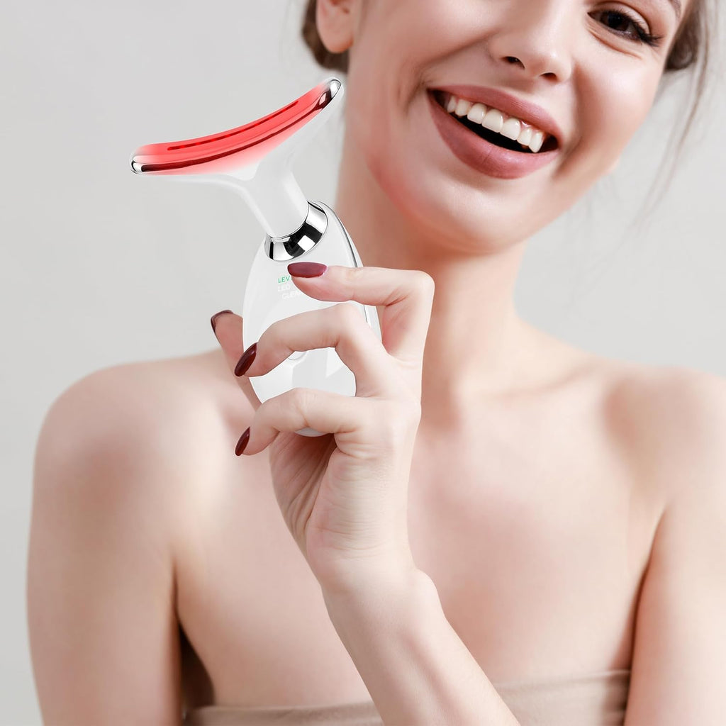 GlowSculpt™ | 7-Color LED Face & Neck Massager