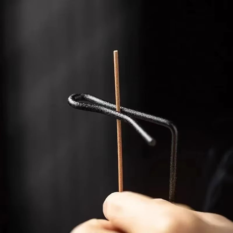 ZenFlow™ | Creative Upside-Down Incense Burner & Wooden Ash Tray