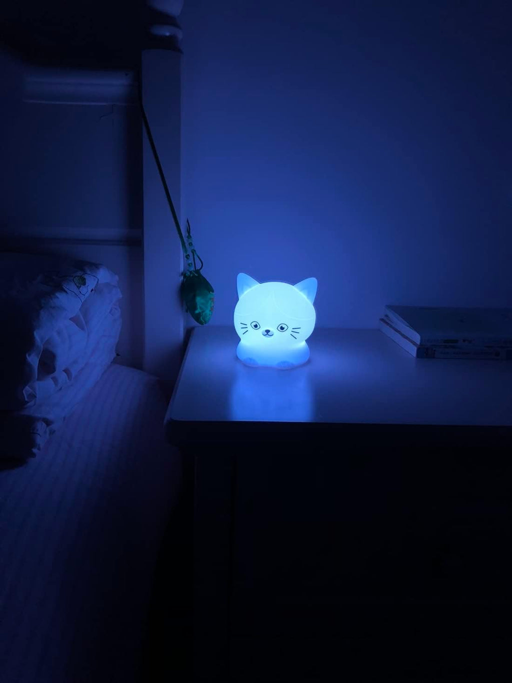 GlowTab™ Cat | Multi-Color Aesthetic Bedside Lamp