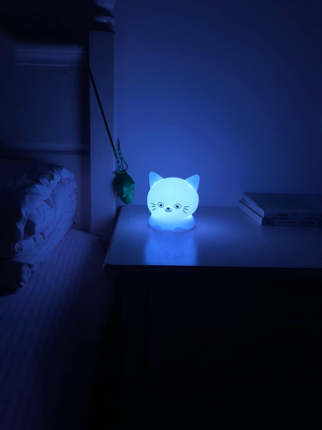 GlowTab™ Cat | Multi-Color Aesthetic Bedside Lamp
