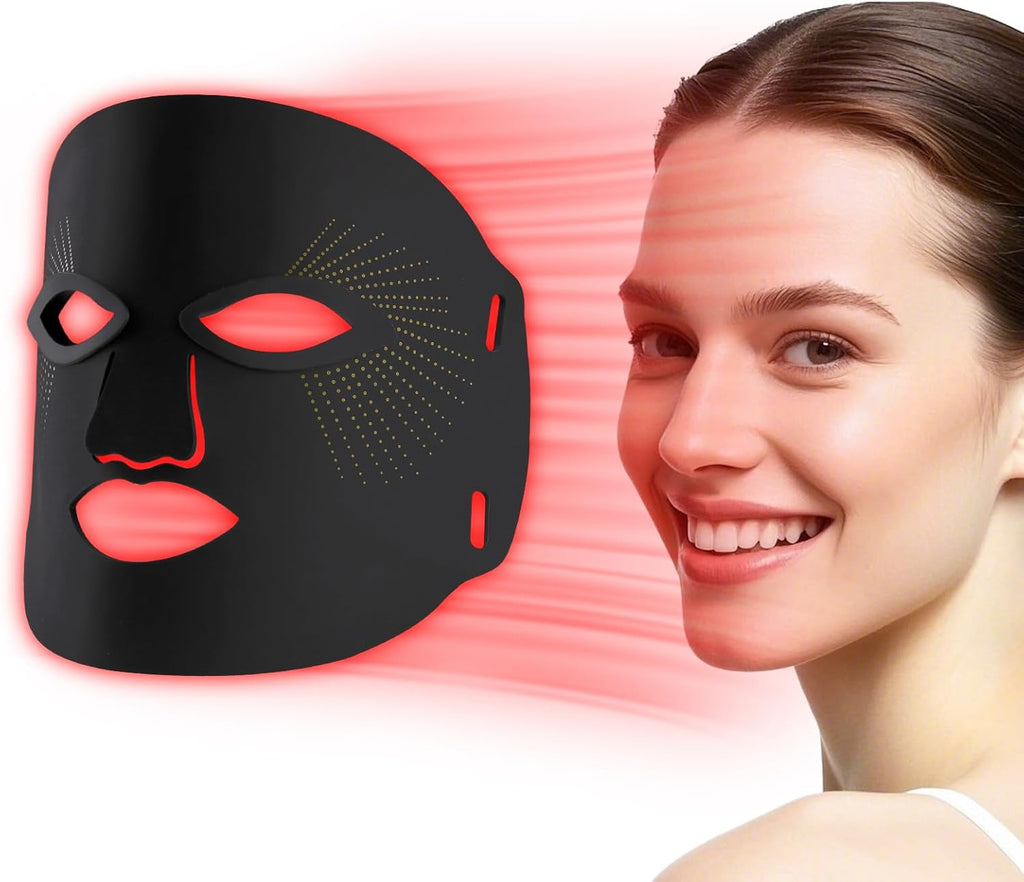 AuraGlow™ 7-Color LED Premium Silicon Mask