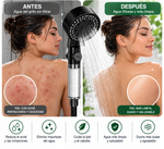 Regadera DAVELLA Lluvia Pura con Filtro – 10 Modos y Botón de Pausa