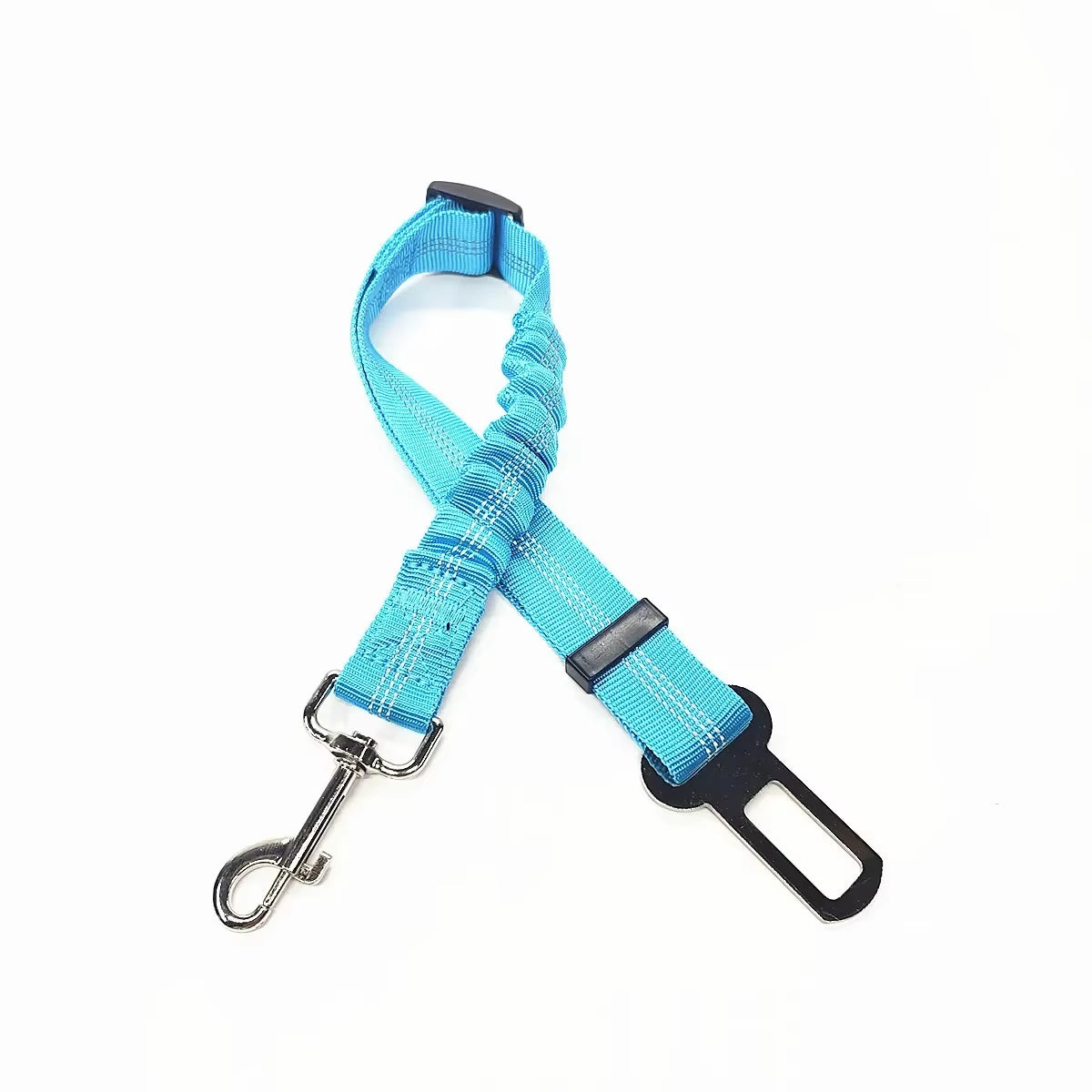 Adjustable Pet Car Seat Belt and Harness for Dogs and Cats - Safety Clip and Traction Lead Accessories