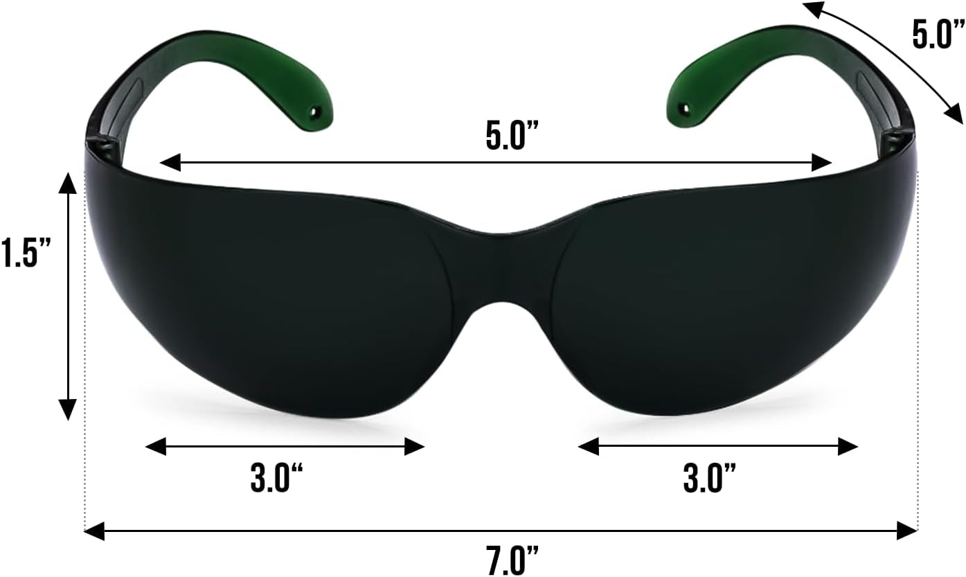 ShieldGlow™ | Professional LED Light Therapy Protective Goggles (600nm–900nm)
