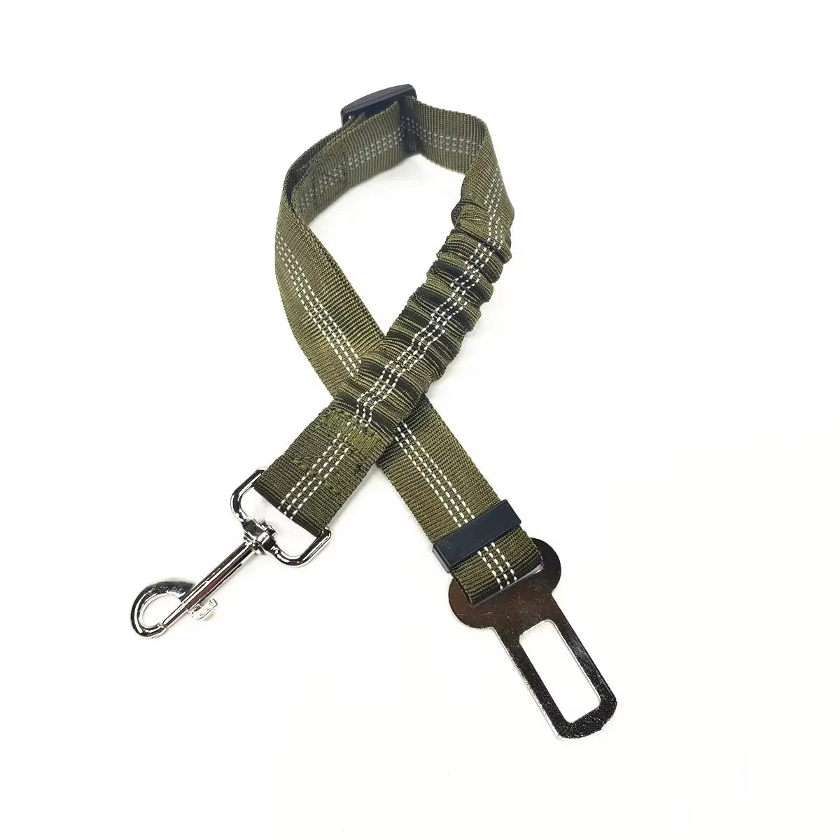 Adjustable Pet Car Seat Belt and Harness for Dogs and Cats - Safety Clip and Traction Lead Accessories