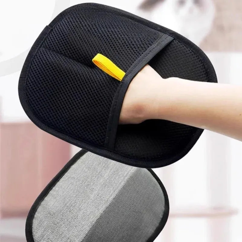 Double-Sided Pet Grooming Gloves for Cats and Dogs - Effective Deshedding and Hair Removal Tool