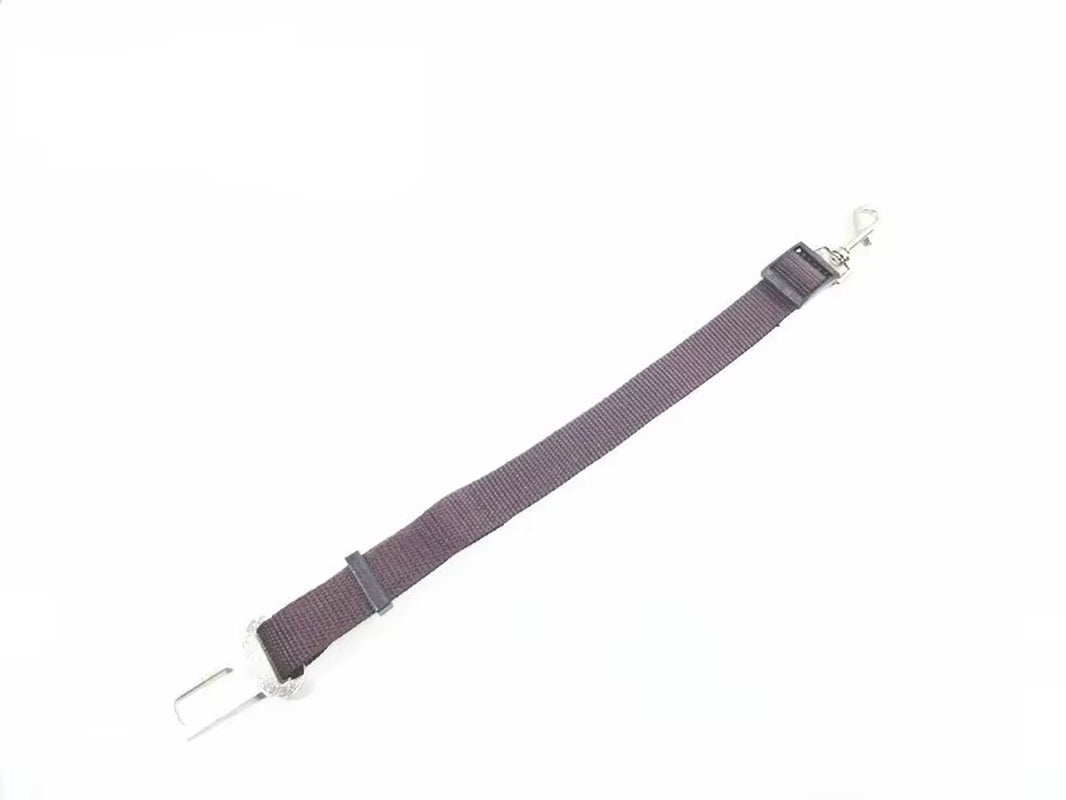 Adjustable Pet Car Seat Belt and Harness for Dogs and Cats - Safety Clip and Traction Lead Accessories