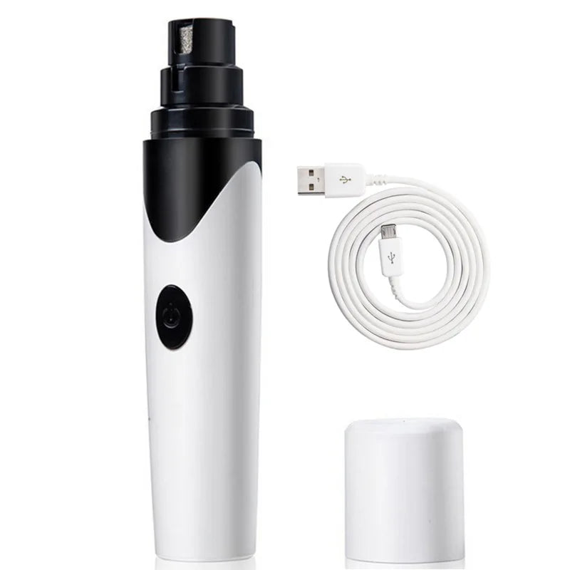 Electric Pet Nail Grinder and Clipper for Cats and Dogs - Professional Grooming Tool